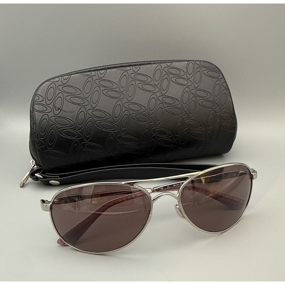 Oakley " Given" Authentic OO4068 Polarized Sunglasses Aviators 60-16-138 & Case